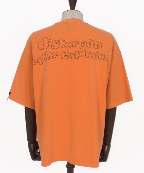 ADAM PATEK(アダムパテック)の「mt9513-distortion short sleeve T Tシャツ(Tシャツ/カットソー・メンズ・ブラック/ホワイト/オレンジ・2/1)」の18枚目の写真