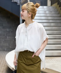 B.C STOCK｜ベーセーストックのシャツ/ブラウス（スタンドカラー）通販