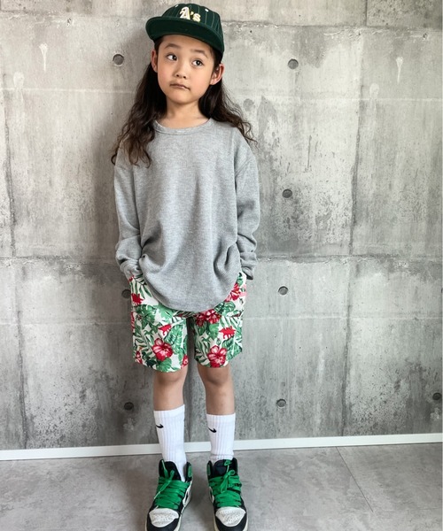 Naughty Company（ナウテーカンパニー）の「ボタニカル柄ハーフパンツ（その他パンツ・キッズ・ブルー/ホワイト・90/100/110/120/130）」の18枚目の写真