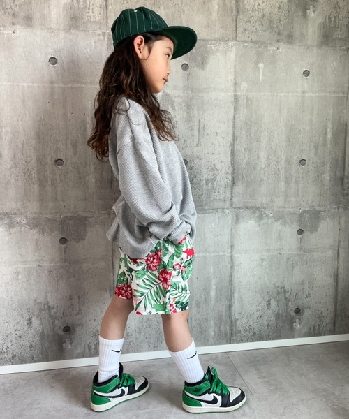 Naughty Company（ナウテーカンパニー）の「ボタニカル柄ハーフパンツ（その他パンツ・キッズ・ブルー/ホワイト・90/100/110/120/130）」の19枚目の写真