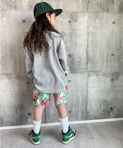 Naughty Company（ナウテーカンパニー）の「ボタニカル柄ハーフパンツ（その他パンツ・キッズ・ブルー/ホワイト・90/100/110/120/130）」の20枚目の写真