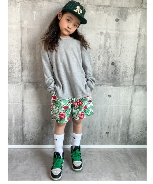 Naughty Company（ナウテーカンパニー）の「ボタニカル柄ハーフパンツ（その他パンツ・キッズ・ブルー/ホワイト・90/100/110/120/130）」の21枚目の写真