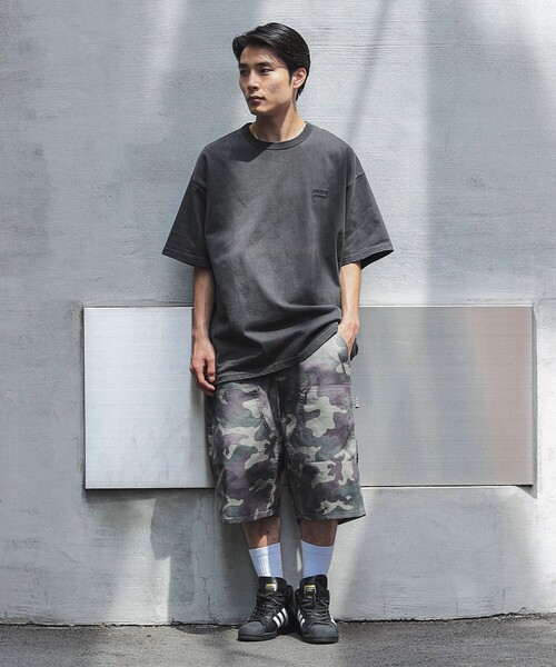 BEAMS T（ビームスティー）の「ONEITA / Pigment Dye T-shirt 25SS（Tシャツ/カットソー・レディース・シルバー/ブラック/ブラウン/ピンク・S/M/L/XL）」の8枚目の写真