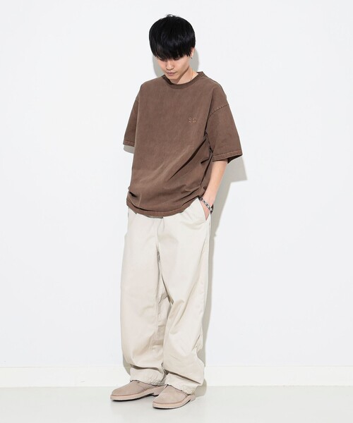 BEAMS T（ビームスティー）の「ONEITA / Pigment Dye T-shirt 25SS（Tシャツ/カットソー・レディース・シルバー/ブラック/ブラウン/ピンク・S/M/L/XL）」の15枚目の写真