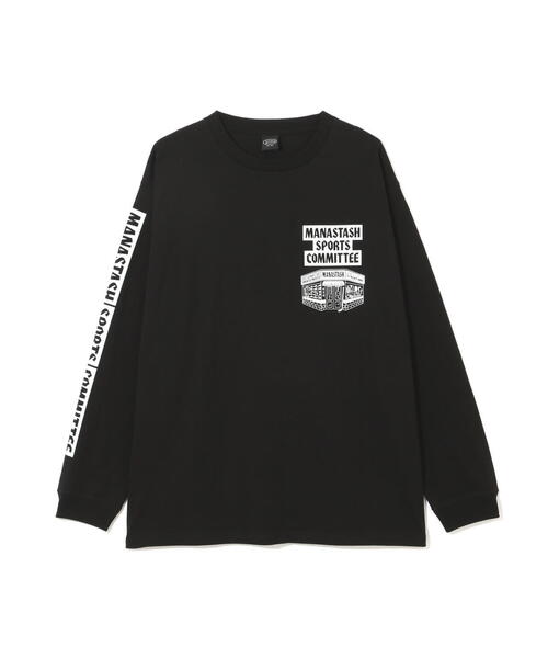 MANASTASH（マナスタッシュ）の「MANASTASH/マナスタッシュ/CiTee L/S TEE SSD /シティ ロンT（Tシャツ/カットソー・メンズ・ホワイト/ブラック/その他10・XL/L/M/S）」の4枚目の写真