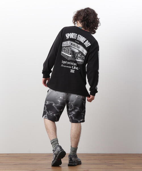 MANASTASH（マナスタッシュ）の「MANASTASH/マナスタッシュ/CiTee L/S TEE SSD /シティ ロンT（Tシャツ/カットソー・メンズ・ホワイト/ブラック/その他10・XL/L/M/S）」の7枚目の写真