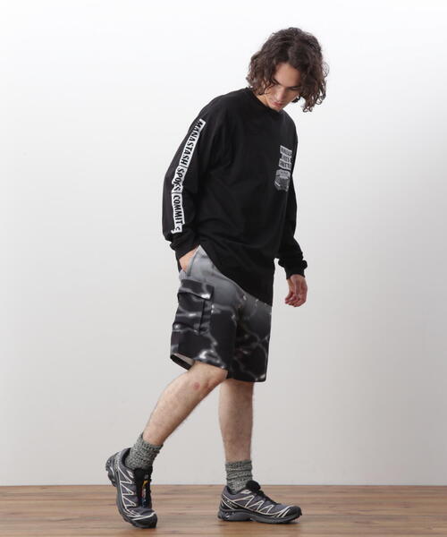 MANASTASH（マナスタッシュ）の「MANASTASH/マナスタッシュ/CiTee L/S TEE SSD /シティ ロンT（Tシャツ/カットソー・メンズ・ホワイト/ブラック/その他10・XL/L/M/S）」の8枚目の写真