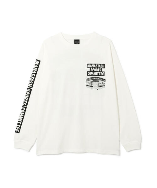 MANASTASH（マナスタッシュ）の「MANASTASH/マナスタッシュ/CiTee L/S TEE SSD /シティ ロンT（Tシャツ/カットソー・メンズ・ホワイト/ブラック/その他10・XL/L/M/S）」の9枚目の写真
