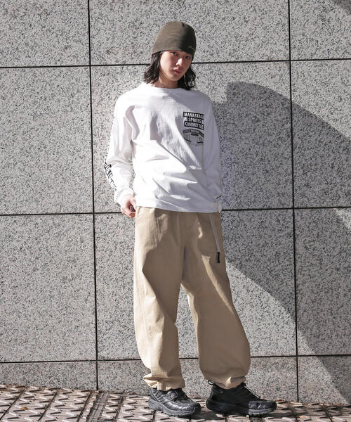 MANASTASH（マナスタッシュ）の「MANASTASH/マナスタッシュ/CiTee L/S TEE SSD /シティ ロンT（Tシャツ/カットソー・メンズ・ホワイト/ブラック/その他10・XL/L/M/S）」の14枚目の写真