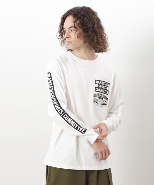 MANASTASH（マナスタッシュ）の「MANASTASH/マナスタッシュ/CiTee L/S TEE SSD /シティ ロンT（Tシャツ/カットソー・メンズ・ホワイト/ブラック/その他10・XL/L/M/S）」の16枚目の写真