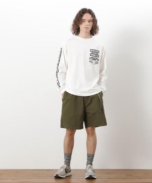 MANASTASH（マナスタッシュ）の「MANASTASH/マナスタッシュ/CiTee L/S TEE SSD /シティ ロンT（Tシャツ/カットソー・メンズ・ホワイト/ブラック/その他10・XL/L/M/S）」の18枚目の写真