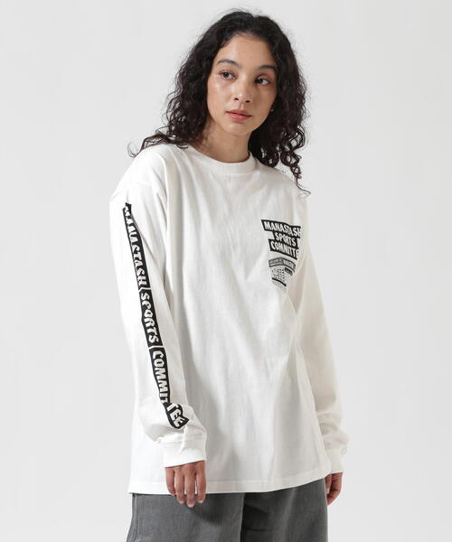 MANASTASH（マナスタッシュ）の「MANASTASH/マナスタッシュ/CiTee L/S TEE SSD /シティ ロンT（Tシャツ/カットソー・メンズ・ホワイト/ブラック/その他10・XL/L/M/S）」の20枚目の写真