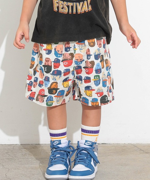 Ocean&Ground（オーシャン&グラウンド）の「サンフランシスコシティショーツ（その他パンツ・キッズ・ブラック/ターコイズブルー/オフホワイト/マルチ・90/80/140/130/120/110/100/95）」の2枚目の写真