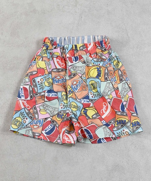 Ocean&Ground（オーシャン&グラウンド）の「サンフランシスコシティショーツ（その他パンツ・キッズ・ブラック/ターコイズブルー/オフホワイト/マルチ・90/80/140/130/120/110/100/95）」の4枚目の写真