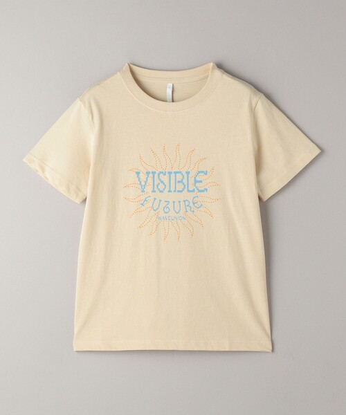 WAVE UNION（ウェーブユニオン）の「【別注】＜WAVE UNION＞プリント Tシャツ（Tシャツ/カットソー・レディース・ダークグレー/ベージュ/ホワイト・FREE）」の21枚目の写真