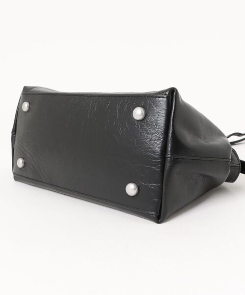 ASH（アッシュ）の「ASH/アッシュ【JOSEPHINE】2WAYミニハンドバッグ（ハンドバッグ・レディース・ブラック・ONE SIZE）」の2枚目の写真