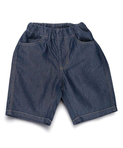 BRANSHES(ブランシェス)の「【接触冷感】アイスデニムパンツ(デニムパンツ・キッズ・ブルー/グレー/ネイビー・100/110/90/80/120/130/150/140)」の3枚目の写真