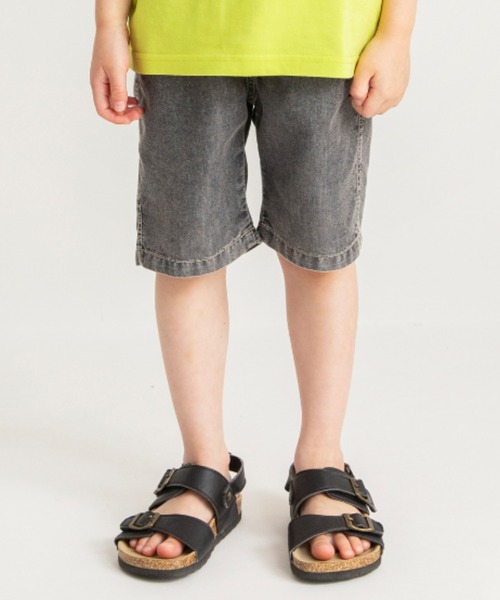 BRANSHES(ブランシェス)の「【接触冷感】アイスデニムパンツ(デニムパンツ・キッズ・ブルー/グレー/ネイビー・100/110/90/80/120/130/150/140)」の2枚目の写真