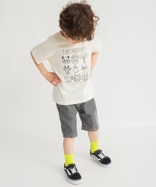 BRANSHES(ブランシェス)の「【接触冷感】アイスデニムパンツ(デニムパンツ・キッズ・ブルー/グレー/ネイビー・100/110/90/80/120/130/150/140)」の16枚目の写真