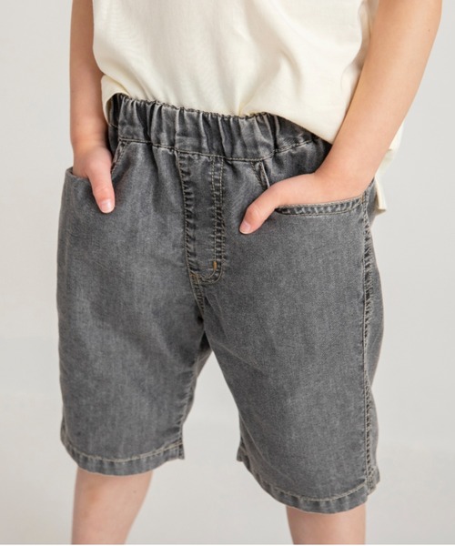BRANSHES(ブランシェス)の「【接触冷感】アイスデニムパンツ(デニムパンツ・キッズ・ブルー/グレー/ネイビー・100/110/90/80/120/130/150/140)」の18枚目の写真