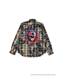 Greatfl Dead x WDS Dameged Heavy Plaid Shirt
