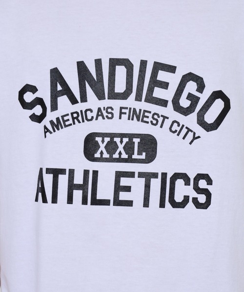 spiritoso(スピリトーゾ)の「spiritoso カレッジプリントTシャツ(SANDIEGO)(Tシャツ/カットソー・メンズ・ホワイト系その他/チャコール/ネイビー/ホワイト系その他2・L/M)」の13枚目の写真