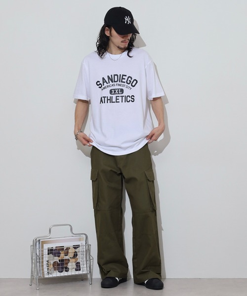 spiritoso(スピリトーゾ)の「spiritoso カレッジプリントTシャツ(SANDIEGO)(Tシャツ/カットソー・メンズ・ホワイト系その他/チャコール/ネイビー/ホワイト系その他2・L/M)」の14枚目の写真