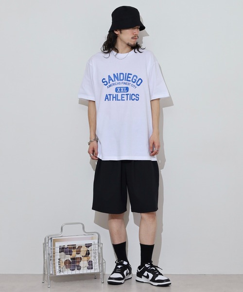 spiritoso(スピリトーゾ)の「spiritoso カレッジプリントTシャツ(SANDIEGO)(Tシャツ/カットソー・メンズ・ホワイト系その他/チャコール/ネイビー/ホワイト系その他2・L/M)」の18枚目の写真