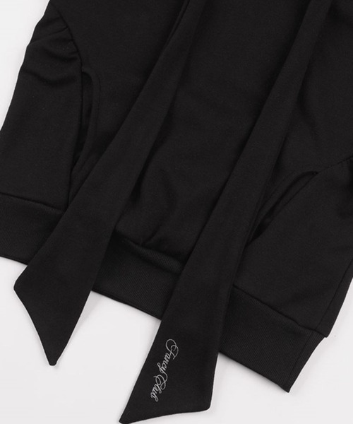 tシャツ FANCY CLUB／パフスカーフフーディ レディース FANCY CLUB／パフスカーフフーディ（Tシャツ/カットソー