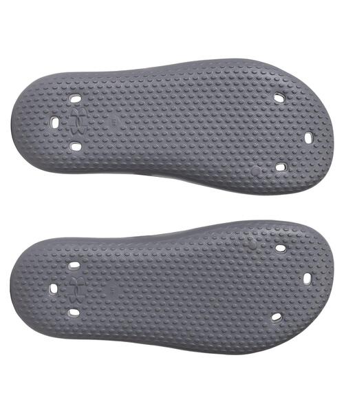 UNDER ARMOUR(アンダーアーマー)の「UAロッカー5 スライド(トレーニング/メンズ)(サンダル・メンズ・グレー×ホワイト・30.0cm/26.0cm/29.0cm/25.0cm/27.0cm/28.0cm)」の5枚目の写真