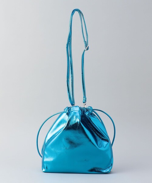 coen(コーエン)の「メタリック巾着ショルダー(ショルダーバッグ・レディース・ゴールド/シルバー/ブラック/コバルトブルー・FREE)」の12枚目の写真