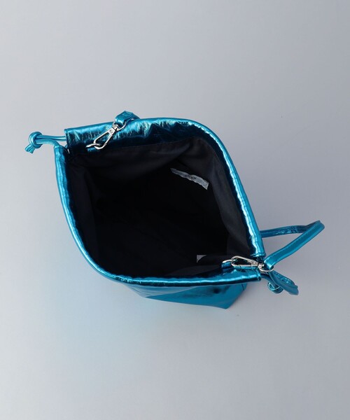 coen(コーエン)の「メタリック巾着ショルダー(ショルダーバッグ・レディース・ゴールド/シルバー/ブラック/コバルトブルー・FREE)」の8枚目の写真