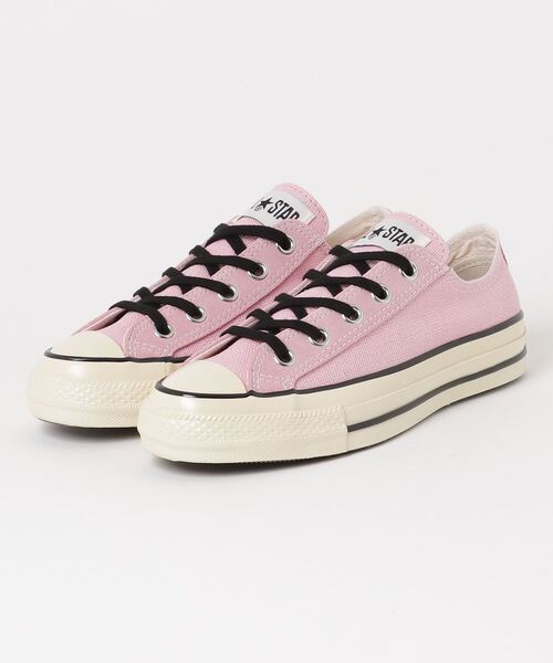 CONVERSE(コンバース)の「CONVERSE コンバース ALL STAR AGED HEMP OX オールスター エイジド ヘンプ OX(スニーカー・レディース・ピンク系その他/ブラック・23.5cm/23.0cm/24.5cm/24.0cm)」の2枚目の写真