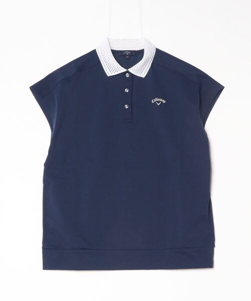 セール】キャロウェイ 裏クールフレンチスリーブポロシャツ