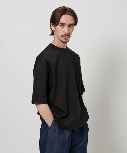 BEAUTY&YOUTH UNITED ARROWS（ビューティーアンドユースユナイテッドアローズ）の「カラー メランジ クルーネック Tシャツ（Tシャツ/カットソー・メンズ・ダークグレー/ライトブルー/ベージュ・S/XL/L/M）」の6枚目の写真