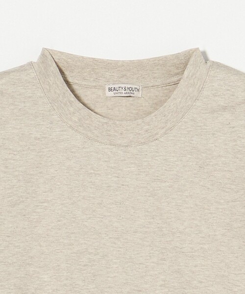 BEAUTY&YOUTH UNITED ARROWS（ビューティーアンドユースユナイテッドアローズ）の「カラー メランジ クルーネック Tシャツ（Tシャツ/カットソー・メンズ・ダークグレー/ライトブルー/ベージュ・S/XL/L/M）」の20枚目の写真