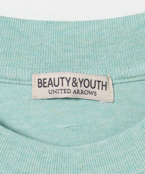BEAUTY&YOUTH UNITED ARROWS（ビューティーアンドユースユナイテッドアローズ）の「カラー メランジ クルーネック Tシャツ（Tシャツ/カットソー・メンズ・ダークグレー/ライトブルー/ベージュ・S/XL/L/M）」の22枚目の写真