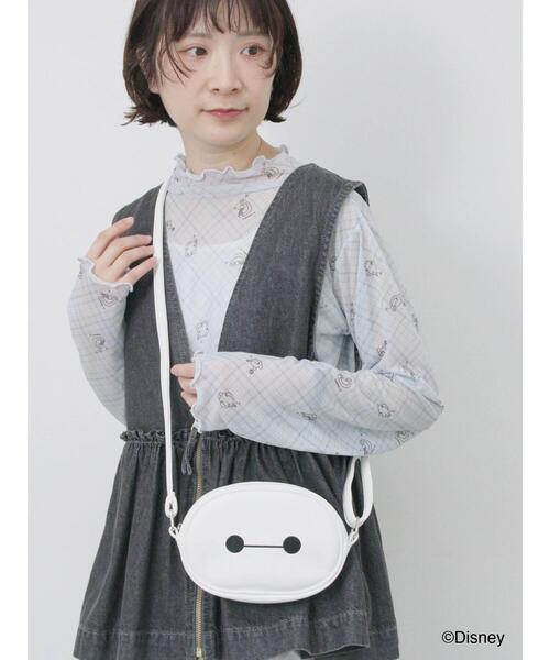 Samansa Mos2 blue（サマンサモスモスブルー）の「【Disney】ベイマックス/刺繍ポシェット（ハンドバッグ・レディース・オフホワイト・F）」の5枚目の写真