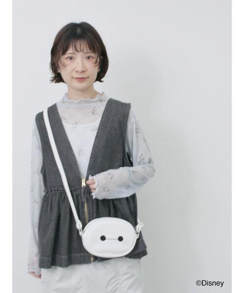 Samansa Mos2 blue（サマンサモスモスブルー）の「【Disney】ベイマックス/刺繍ポシェット（ハンドバッグ・レディース・オフホワイト・F）」の9枚目の写真