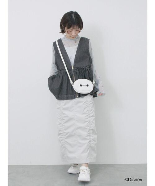 moko。美品❕WELCOME BACK TO BOAT HOUSE M Samansa Mos2 blue（サマンサモスモスブルー）の「【Disney】ベイ