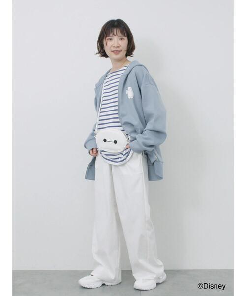 Samansa Mos2 blue（サマンサモスモスブルー）の「【Disney】ベイマックス/刺繍ポシェット（ハンドバッグ・レディース・オフホワイト・F）」の12枚目の写真