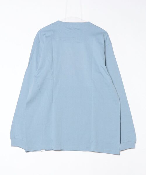 NOTHINKER(ノーシンカー)の「Let's Go Catch'em In Nature Long T-shirt(Tシャツ/カットソー・メンズ・ホワイト/ブルー系その他・X-LARGE/LARGE/SMALL/XX-LARGE/MEDIUM)」の4枚目の写真