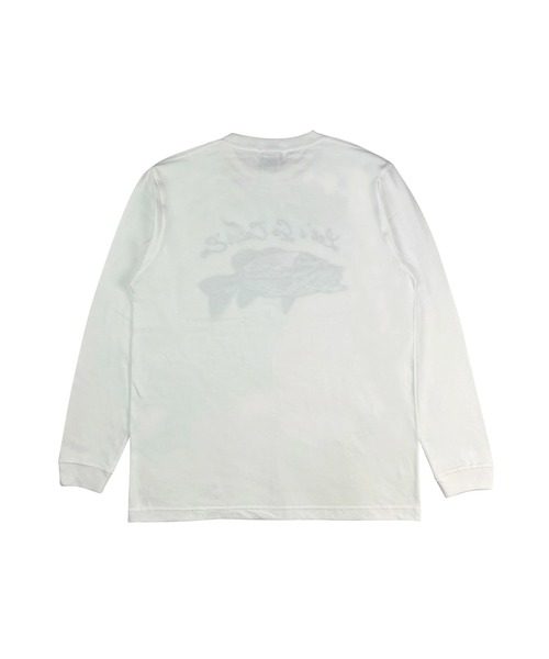 NOTHINKER(ノーシンカー)の「Let's Go Catch'em In Nature Long T-shirt(Tシャツ/カットソー・メンズ・ホワイト/ブルー系その他・X-LARGE/LARGE/SMALL/XX-LARGE/MEDIUM)」の10枚目の写真