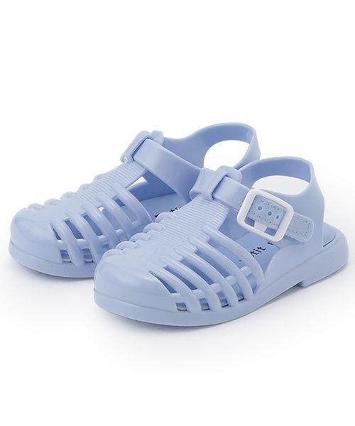 petit main（プティマイン）の「【GOODPRICE】ジェリーサンダル（サンダル・キッズ・シルバー/カラフル/ライトベージュ/アイボリー/サックスブルー/ブラック・15cm/16cm/18cm/17cm/19cm）」の4枚目の写真