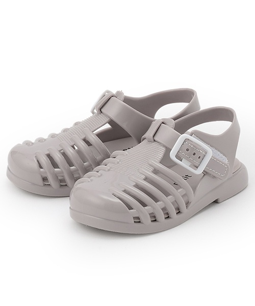 petit main（プティマイン）の「【GOODPRICE】ジェリーサンダル（サンダル・キッズ・シルバー/カラフル/ライトベージュ/アイボリー/サックスブルー/ブラック・15cm/16cm/18cm/17cm/19cm）」の3枚目の写真