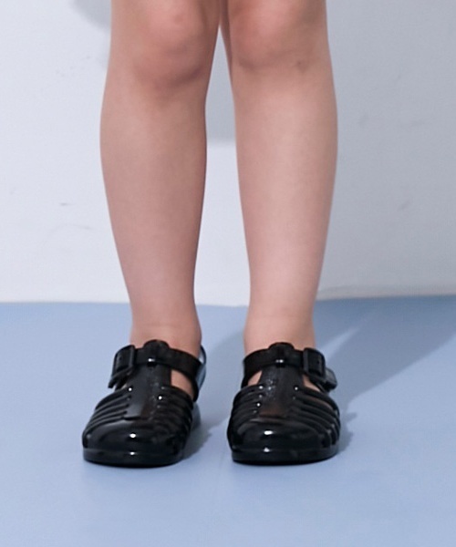 petit main（プティマイン）の「【GOODPRICE】ジェリーサンダル（サンダル・キッズ・シルバー/カラフル/ライトベージュ/アイボリー/サックスブルー/ブラック・15cm/16cm/18cm/17cm/19cm）」の14枚目の写真