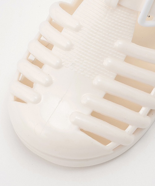 petit main（プティマイン）の「【GOODPRICE】ジェリーサンダル（サンダル・キッズ・シルバー/カラフル/ライトベージュ/アイボリー/サックスブルー/ブラック・15cm/16cm/18cm/17cm/19cm）」の17枚目の写真