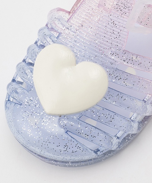 petit main（プティマイン）の「【GOODPRICE】ジェリーサンダル（サンダル・キッズ・シルバー/カラフル/ライトベージュ/アイボリー/サックスブルー/ブラック・15cm/16cm/18cm/17cm/19cm）」の18枚目の写真