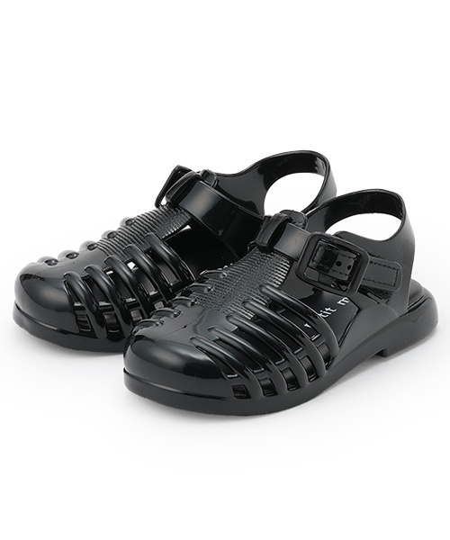 petit main（プティマイン）の「【GOODPRICE】ジェリーサンダル（サンダル・キッズ・シルバー/カラフル/ライトベージュ/アイボリー/サックスブルー/ブラック・15cm/16cm/18cm/17cm/19cm）」の12枚目の写真