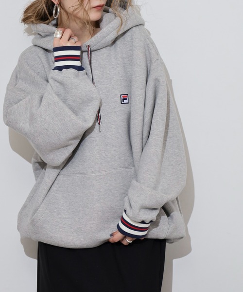 FILA HERITAGE свитшот-худи с вышивкой Wonderpoint